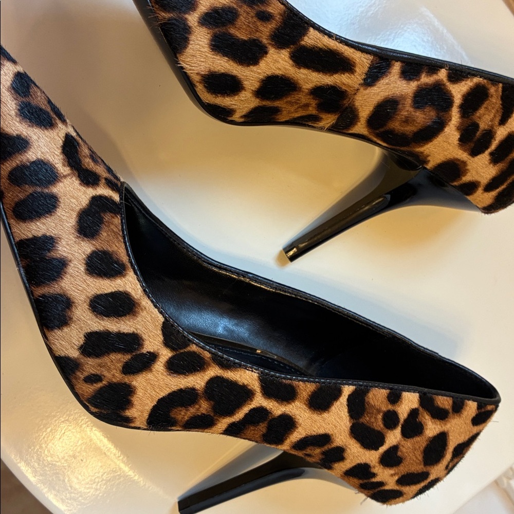 Nine West Leopard Print Heels - Picture 5 of 5